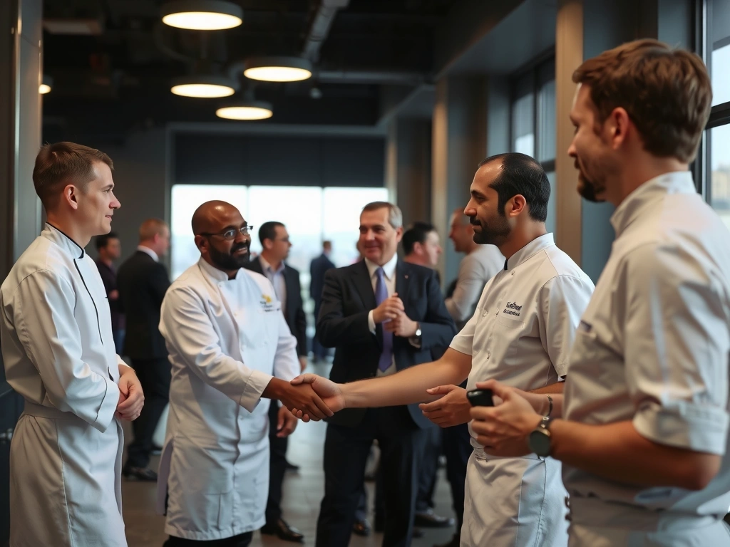 Industry networking event